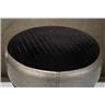 Pork Pie Silver Sparkle Black Top Double Braced Drum Throne #55901