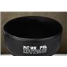 Pork Pie Solid Black Top Double Braced Round Drum Throne #55906