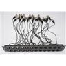 2 Redco 1RU XLR Male Female I/O Studio Rack Panel Patch Bays w/ Extras #55941