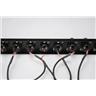 2 Redco 1RU XLR Male Female I/O Studio Rack Panel Patch Bays w/ Extras #55938