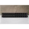 2 Redco 1RU XLR Male Female I/O Studio Rack Panel Patch Bays w/ Extras #55942