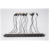 2 Redco 1RU XLR Male Female I/O Studio Rack Panel Patch Bays w/ Extras #55942