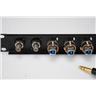 2 1U XLR CAT5 USB HDMI I/O Rack Panels w/ Neutrik Redco Cabling & Extras! #55944