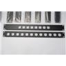 8 On-Stage RPB1000 & RPB2000 Black Rack Panels 1RU 2RU #55992