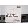 8 On-Stage RPB1000 & RPB2000 Black Rack Panels 1RU 2RU #55992