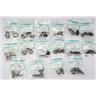 16 Neutrik NP3RC-BAG Right Angle TRS Connectors #55664