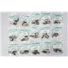 15 Neutrik NP3RC-BAG Right Angle TRS Connectors Black #55666