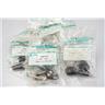 15 Neutrik NP3RC-BAG Right Angle TRS Connectors Black #55666