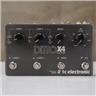 TC Electronic Ditto X4 Looper Pedal w/ MIDI Solutions Quadra Thru Mogami #55978
