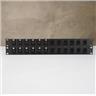 2 Redco 1RU XLR Male Female I/O Studio Rack Panel Patch Bays w/ Extras #55941