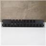 2 Redco 1RU XLR Male Female I/O Studio Rack Panel Patch Bays w/ Extras #55938