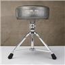 Pork Pie Silver Sparkle Black Top Double Braced Drum Throne #55901