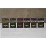 6 Roland R-8 Sound Library Sound ROM Electronic Percussion Sound FX Cards #57166