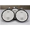 3 Roland V-Drums PDX-8 Electronic Dual Trigger Drum Pads #56899