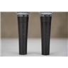 2 Shure SM58 Dynamic Vocal Microphones w/ Clips & Replacement Grille #56949