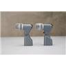 2 Shure Beta 56A Dynamic Snare & Tom Drum Microphones w/ A56D Mic Mounts #56951
