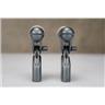 2 Shure Beta 56A Dynamic Snare & Tom Drum Microphones w/ A56D Mic Mounts #56951