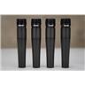 4 Shure SM57 Cardioid Dynamic Instrument Microphones w/ Mic Clips #56956