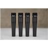 4 Shure SM57 Cardioid Dynamic Instrument Microphones w/ Mic Clips #56956
