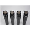 4 Shure SM57 Cardioid Dynamic Instrument Microphones w/ Mic Clips #56956