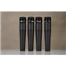 4 Shure SM57 Cardioid Dynamic Instrument Microphones w/ Mic Clips #56956
