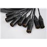 2 10' Mogami Gold DB25 - XLR Male & Female 8 Channel Snake Cables #57611