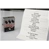Electro-Harmonix Little Big Muff Pi Fuzz Pedal w/ Set List Owned by Maroon 5 #57673