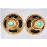 2 Celestion G12 Alnico Gold 12" 50W 15 Ohm Guitar Amp Speaker Drivers #54383