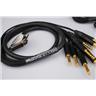 4' Mogami 2932 8-channel DB25-TRS Gold & DB25 to TRS/XLR Snake Cables #56610