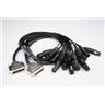 4' Pro Audio LA Mogami 2932 DB25 to XLR Male Female Snakes Cables #56614