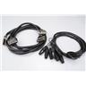 Pro Audio LA Mogami 2932 8-ch DB25 to DB25 Snakes & ONE 6' DB25-XLR #56619