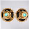 2 Celestion G12 Alnico Gold 12" 50W 15 Ohm Guitar Amp Speaker Drivers #54383