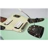 Fender Vintera Jaguar Modified HH Surf Green Lindy Fralin Unbucker pickups w/ Case #58307