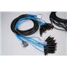 Switchcraft PT16TRS2DB25 1/4" TRS - DB25 Panel w/ Mogami Gold Cables! #58825