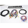 Behringer PX-3000 UltraPatch Pro Balanced TRS Patch Bay w/ Lots of Cables #58786