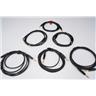6x 10' Mogami Gold TRS - TRS Cables #58817