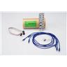 ALM Busy Circuits Boss Bow Tie Eurorack Module w/ Tube & Patch Cables #58589