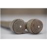 2 Electro-Voice 635A Dynamic Omnidirectional Microphones w/ Clips #59277
