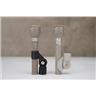 2 Electro-Voice 635A Dynamic Omnidirectional Microphones w/ Clips #59277