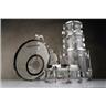 1976 Ludwig Vistalite Clear 5pc Drums #59091