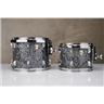 Ludwig Legacy Maple Black Diamond Pearl 6pc Drums & DW Side Snare & Cases #59094