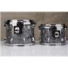 Ludwig Legacy Maple Black Diamond Pearl 6pc Drums & DW Side Snare & Cases #59094