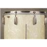 1940's Slingerland Radio King White Marine Pearl Rack & Floor Toms #59131