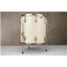 1940's Slingerland Radio King White Marine Pearl Rack & Floor Toms #59131