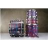 1968 Ludwig 4-Piece Psychedelic Red Drums #59132