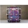 1968 Ludwig 4-Piece Psychedelic Red Drums #59132