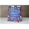 1968 Ludwig 4-Piece Psychedelic Red Drums #59132