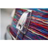 1968 Ludwig 4-Piece Psychedelic Red Drums #59132