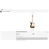 D'Pergo Aged Vintage Classic Tobacco Sunburst Guitar Walter Becker #59437
