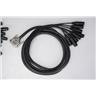 Two 10' Mogami Gold 2932 DB25 to XLR M & XLR F Snakes #59502